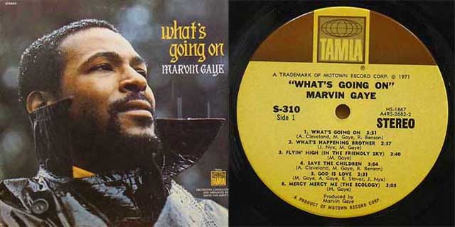 Marvin Gaye “What's going on” USオリジナル盤のレーベルについて 